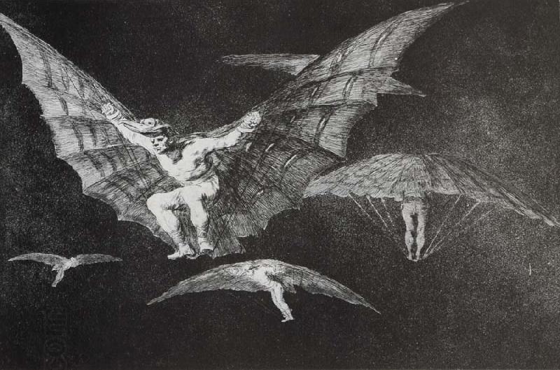 Francisco Goya Modo de volar oil painting picture
